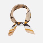 Wholesale large Rose Print Bandana Scarf Multi Use Scarf Bandana Bag Tie ETC L W