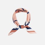 Wholesale large Rose Print Bandana Scarf Multi Use Scarf Bandana Bag Tie ETC L W