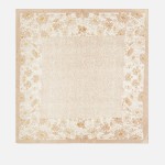 Wholesale watercolor Floral Print Bandana Scarf Multi Use Scarf Bandana Bag Tie