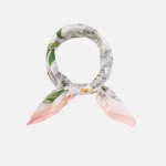 Wholesale floral Print Bandana Scarf Multi Use Scarf Bandana Bag Tie ETC L W Pol