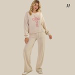 Wholesale god Love Corduroy Pullover Graphic Sweatshirt Crew Neck Dropped Should