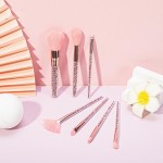 Wholesale set Glitter Makeup Brushes Box Included L T