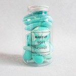 Wholesale jar Powder Puffs Makeup Blenders L