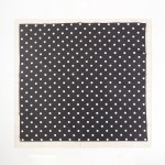 Wholesale polka Dots Print Bandana Scarf Multi Use Scarf Bandana Bag Tie ETC L W