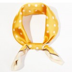 Wholesale polka Dots Print Bandana Scarf Multi Use Scarf Bandana Bag Tie ETC L W