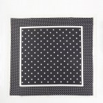 Wholesale polka Dots Print Bandana Scarf Multi Use Scarf Bandana Bag Tie ETC L W