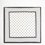 Wholesale polka Dots Print Bandana Scarf Multi Use Scarf Bandana Bag Tie ETC L W