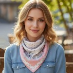 Wholesale polka Dot Daisey Print Bandana Scarf Multi Use Scarf Bandana Bag Tie E