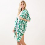 Wholesale leopard Print Scarf One Fits Most Polyester