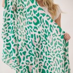Wholesale leopard Print Scarf One Fits Most Polyester