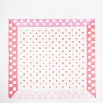 Wholesale polka Dot Color Block Print Bandana Scarf Multi Use Scarf Bandana Bag