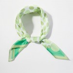 Wholesale polka Dots Print Bandana Scarf Multi Use Scarf Bandana Bag Tie ETC L W