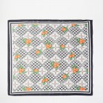 Wholesale mediterranean Mosaic Print Bandana Scarf Multi Use Scarf Bandana Bag T