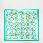 Wholesale mediterranean Mosaic Print Bandana Scarf Multi Use Scarf Bandana Bag T