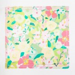 Wholesale abstract Garden Print Bandana Scarf Multi Use Scarf Bandana Bag Tie ET