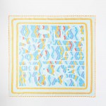 Wholesale abstract Tribal Print Bandana Scarf Multi Use Scarf Bandana Bag Tie ET