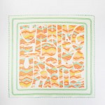 Wholesale abstract Tribal Print Bandana Scarf Multi Use Scarf Bandana Bag Tie ET