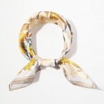 Wholesale floral Print Bandana Scarf Multi Use Scarf Bandana Bag Tie ETC L W Pol