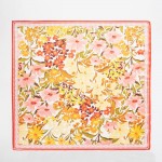 Wholesale floral Print Bandana Scarf Multi Use Scarf Bandana Bag Tie ETC L W Pol