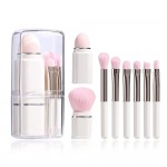 Wholesale piece Makeup Brush Set Includes Retractable Powder Brush Mini Travel