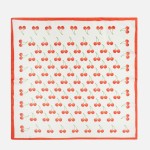 Wholesale cherries Print Bandana Scarf Multi Use Scarf Bandana Bag Tie ETC L W P