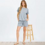 Wholesale french Terry Shorts Pack Relaxed Fit Elastic Waistband Adjustable Draw