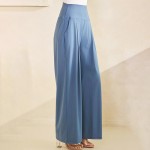 Wholesale rise Palazzo Pants Pack Elastic Free Waistband Two Side Pockets Ultra