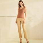 Wholesale reversible U V Neck Modal Tank Top Pack Seamless Soft Stretchy Modal S