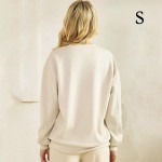 Wholesale light World Pullover Sweatshirt Crew Neck Dropped Shoulder Soft Comfy
