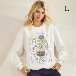 Wholesale he My Strength Pullover Sweatshirt Pack Crew Neck Dropped Shoulder Cu