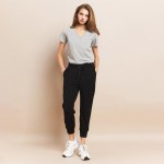 Wholesale v Neck T Shirt Pack Relaxed Straight Silhouette Cotton