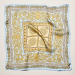 Wholesale baroque Print Bandana Scarf Multi Use Scarf Bandana Bag Tie ETC L W Po