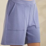 Wholesale relaxed Fit Scuba Shorts Pack Stretchy Waistband Front Pockets Soft St