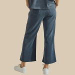 Wholesale women s Leg Corduroy Cropped Pants Pack Relaxed Fit Cropped Pants Elas