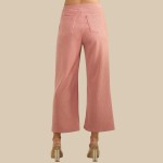 Wholesale women s Leg Corduroy Cropped Pants Pack Relaxed Fit Cropped Pants Elas