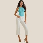 Wholesale reversible Neck Two Tank Top Fitted Silhouette Soft Stretchy Nylon Spa