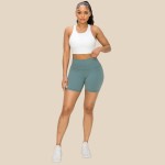 Wholesale activewear Biker Shorts Pack Inseam Interior Waistband Pocket Buttery