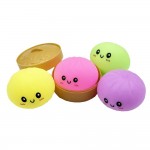 Wholesale dumpling Squishy Toy Cute novelty squishy toy designed smiling dumplin