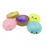 Wholesale dumpling Squishy Toy Cute novelty squishy toy designed smiling dumplin
