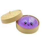 Wholesale dumpling Squishy Toy Cute novelty squishy toy designed smiling dumplin