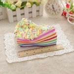 Wholesale cake Slice Squishy Toy Sweet novelty squishy toy designed layered cake
