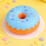 Wholesale donut Squishy Toy Fun novelty squishy toy designed frosted donut Ages