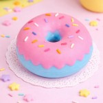 Wholesale donut Squishy Toy Fun novelty squishy toy designed frosted donut Ages