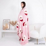 Wholesale solmere Blanket Santa Blanket Wrap yourself pure indulgence Solmere Bl