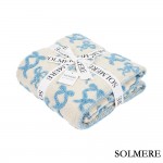 Wholesale solmere Blanket Bow Blanket Wrap yourself pure indulgence Solmere Blan