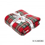 Wholesale solmere Blanket Plaid Christmas Blanket Wrap yourself pure indulgence