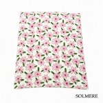 Wholesale solmere Blanket Pink Floral Blanket Wrap yourself pure indulgence Solm