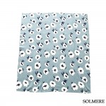 Wholesale solmere Blanket D Blue Floral Blanket Wrap yourself pure indulgence So