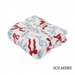 Wholesale solmere Blanket Americana Bows Blanket Wrap yourself pure indulgence S