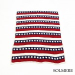 Wholesale solmere Blanket Americana Stars Stripes Blanket Wrap yourself pure ind